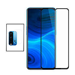 PHONECARE Kit Film Caméra Arrière + Film de Verre Trempé 5D Full Cover pour Xiaomi Redmi 9 Power