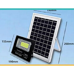 Tradex LED PANNEAU SOLAIRE PHOTOVOLTAIQUE IP67 60 W AVEC TELECOMMANDE LED-8192