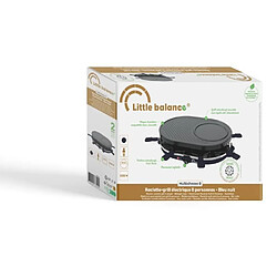 Acheter Appareil a raclette - LITTLE BALANCE - Multi cheese - 1200 W - 8 personnes - Grill / crepe amovible - Bleu nuit