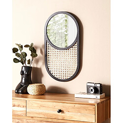 Beliani Miroir BALEAL 56 cm Naturel