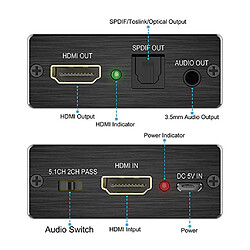 Avis Extracteur audio optique HDMI