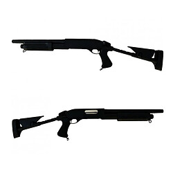 Réplique Airsoft Fusil à pompe Shotgun Swiss Arms Full Metal Crosse Mobile