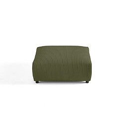 Avis Lisa Design Garance - pouf modulable - en velours côtelé