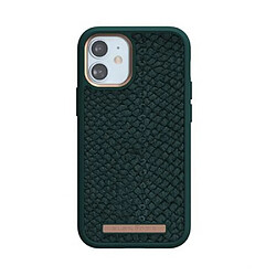 Acheter NJORD Coque pour iPhone 12 Mini Élégante et Socialement Durable Vert foncé