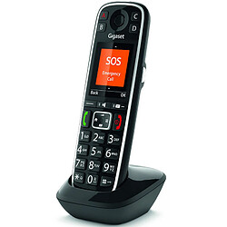 Téléphone sans fil dect noir - gigae720hxnoir - GIGASET