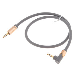 Acheter Câble audio stéréo câble 3.5mm mâle à mâle pour PC iPod MP3 voiture 0.5m