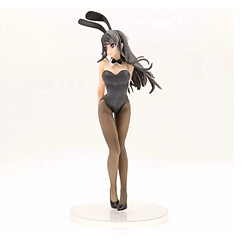 Universal 24 cm anime hooligan pas de rêves lapin fille Sakurajima soeur fille sexy anime figurine pvc action image numérique(Coloré)