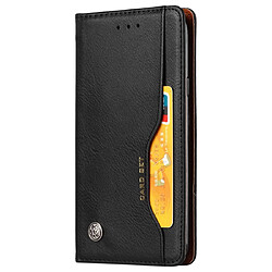 Wewoo Housse Coque Étui en cuir avec rabat horizontal Texture de peau pour Galaxy J7 DUO / J720Favec cadre photo et supportlogements cartes et porte-monnaie Noir