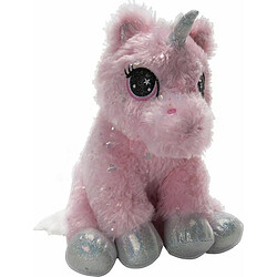 InnoGIO GIOplush Unicorn, Peluche Licorne 60cm pour Enfant, Rose à Paillettes, Matière Douce, Jouet avec Composants Sécurisés, Aide à l'Endormissement