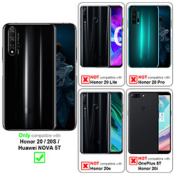 Cadorabo Coque Honor 20 / 20S / Huawei NOVA 5T Etui en Violet