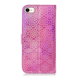 Avis Wewoo Housse Coque Pour iPhone 7/8 Couleur unie Coloré Boucle Magnétique Horizontale Étui en cuir avec support et fentes cartes et portefeuille et lanière Rose