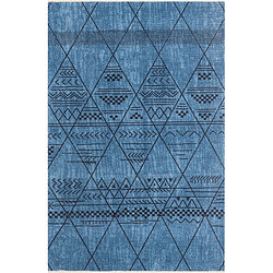 Hadorn Tapis 185x120 Bleu Kriens Maya