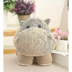 Avis Universal 20 cm Mini Head Hippo Elephant En peluche jouet doux dessin animé Animal Hippopotamus Polaire en peluche mignon