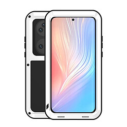 Coque en silicone, antichoc, anti-chute, anti-poussière blanc pour votre Huawei P50 Pro