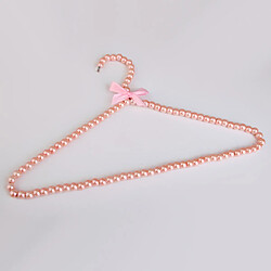 Perles En Plastique Rose Bow Cintres Crochet Rack Pour Adultes 39cm pas cher