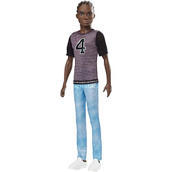 Barbie Poupée Ken Fashionistas avec tee-shirt 4