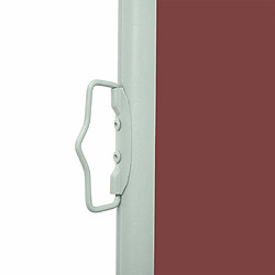 Acheter Maison Chic Auvent latéral rétractable de balcon | Store extérieur | Auvent solaire de patio 170x300 cm Marron -GKD37487