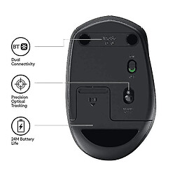 Avis Universal Souris Bluetooth sans fil unifie les souris silencieuses (rouge)