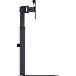 Avis Vision VFM-DSDG chariot et support multimédia Multimedia stand Black Flat panel