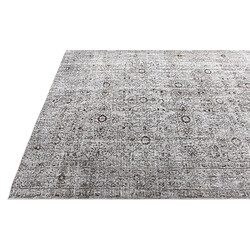 Acheter Vidal Tapis de laine 300x185 gris Ultra Vintage