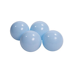 MeowBaby Jeu de Balles en Plastique, 50 Balles: Bleu Bebe