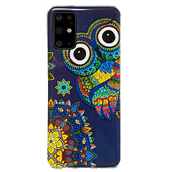 Coque en TPU noctilucent imd motif de hibou pour votre Samsung Galaxy S20 Plus