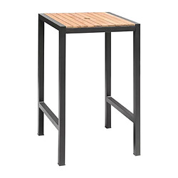 Materiel Chr Pro Table Mange-Debout - Hauteur 1000 mm - Bolero - Bois clair