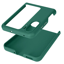 Avizar Coque pour Oppo Find N2 Flip Polycarbonate rigide Design sur-mesure vert