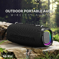 Yonis Enceinte Bluetooth Portable Étanche IPX6 50W Son Haute Fidélité Autonomie 7he