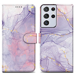 Cadorabo Etui Samsung Galaxy S21 ULTRA Coque en Lilas