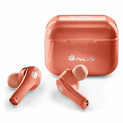 ? Casque sans fil Ngs Arctic Bloom Articabloomcoral-Bt 5.1 Morcego corail pas cher