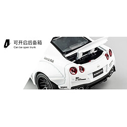 Universal 1: 32 jours Skyline ARES GTR R34 R35 Voiture jouet moulée sous pression Modèle de voiture jouet métallique Haute simulation Retraite Collection de jouets pour enfants | Voiture jouet moulée sous pression(Bleu) pas cher