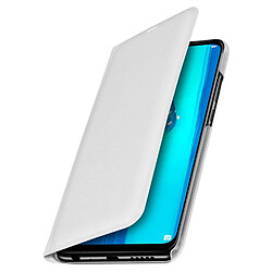 Avizar Housse Huawei Y9 2019 Etui Portefeuille Porte-Carte Coque rigide - blanc