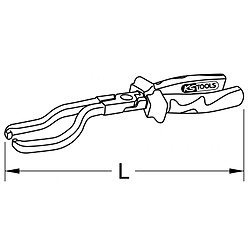 Avis KS TOOLS 115.0900 Pince pour durite de carburant