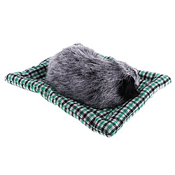 Acheter Mignon, Dormir, Chien De Chien En Peluche Sur Le Tapis De Chien En Peluche Animaux Décor De Jouet Gris