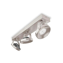 Ledkia Plafonnier LED Spur Dimmable 3 Spots 3x4.5W Chromé