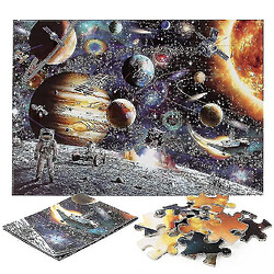 Universal 1000pcs Décompression de décompression Puzzles Puzzles Toys, Space Traveler Jigsaw