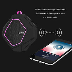 Universal Mini Bluetooth étanche extérieure stéréo Hands Free Hands Libre avec FM Radio S329