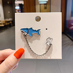 Acheter Lapin Requin Dessin Animé Broche Badges Pour Vêtements Sacs Fournitures Bricolage Artisanat Requin Lapin