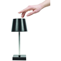 Avis The Home Deco Factory Lampe de table LED tactile noir.