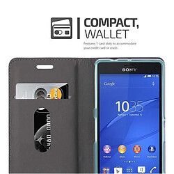 Acheter Cadorabo Coque Sony Xperia Z3 COMPACT Etui en Bleu