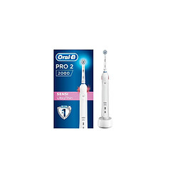 Brosse a Dents Électrique - Oral-B Pro 2 2000 - Blanche