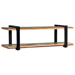 Maison Chic Meuble TV scandinave - Banc TV pour salon 130 x 40 x 40 cm Bois de récupération massif -MN28933