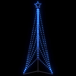 vidaXL Guirlande de sapin de Noël 525 LED bleu 300 cm