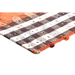 Vidal Tapis de laine 204x160 orange Jajim