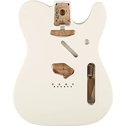 Avis Fender Corps Telecaster Olympic White