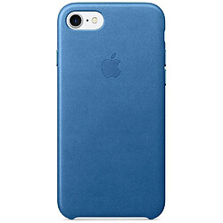 Apple iPhone SE (2022/2020)/8/7 - Coque Leather Sea Blue