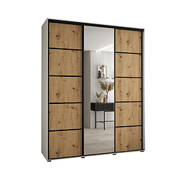 Abiks Meble Armoire DAVOS 5 À Portes Coulissantes 235,2/170/60 3 Portes