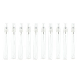 10pcs vaporisateur de parfum vide bouteilles rechargeable pulvérisateur de brume de voyage 10ml