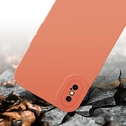 Cadorabo Coque iPhone XS MAX Etui en Orange pas cher